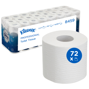 KLEENEX® Toilettenpapierrollen 3-lagig