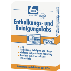 Dr. Becher Entkalkungs- und ReinigungsTabs