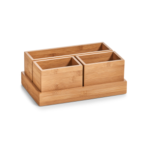 Zeller Bamboo Organizer-Set