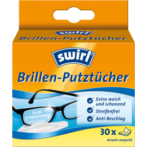 Swirl® Brillen-Putztücher