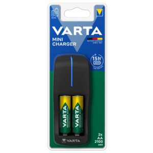 VARTA Mini Charger Akkuladegerät Batterie AAA Micro