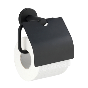 WENKO Bosio Black Toilettenpapierhalter