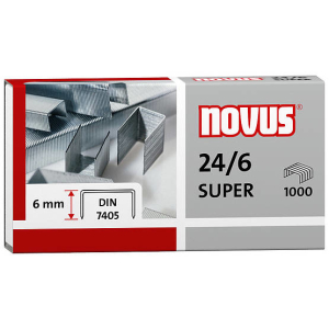 Novus 24/6 DIN Super Standardheftklammer