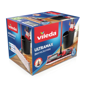 Vileda UltraMax 2in1 Komplett Box Bodenwischer-Set