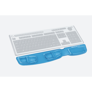 Fellowes Health-V Crystal Tastatur-Handgelenkauflage