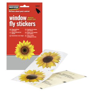 Pest-Stop Window Fly Stickers Fliegen Aufkleber Fenster