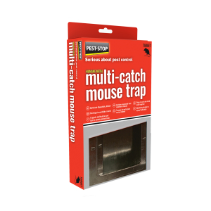 Pest-Stop Multi-Catch Mouse Trap Mehrfachfalle Lebendfalle Metall