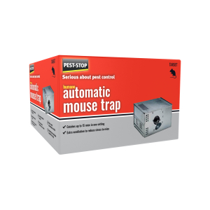 Pest-Stop Automatic Mouse Trap Humane Mausefalle Metallfalle