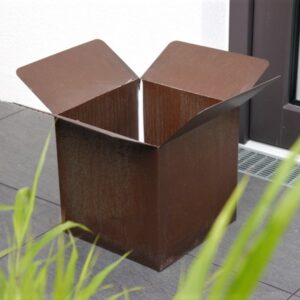 Pflanzkübel BOX aus Cortenstahl